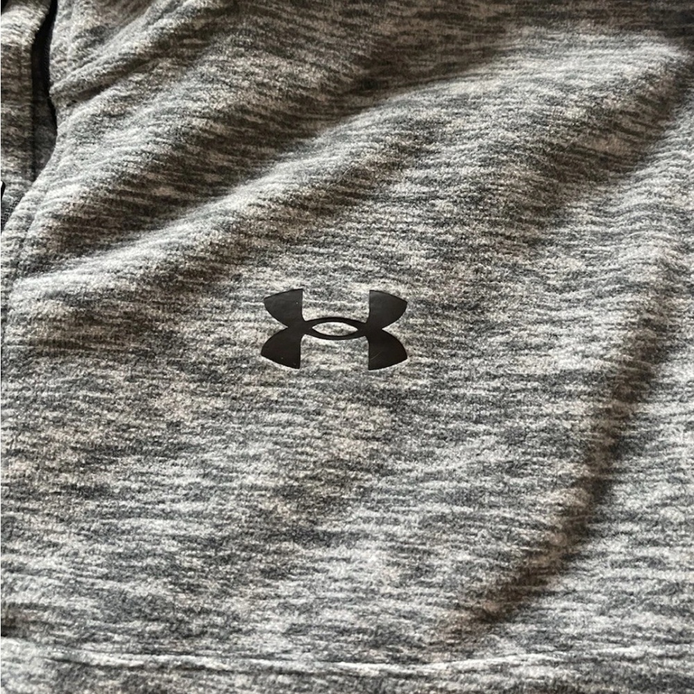 Boys Under Armour 1/4 Zip Long Sleeve Fleece Pullover Sweatshirt-YLG 14-16 EUC - Picture 5 of 5